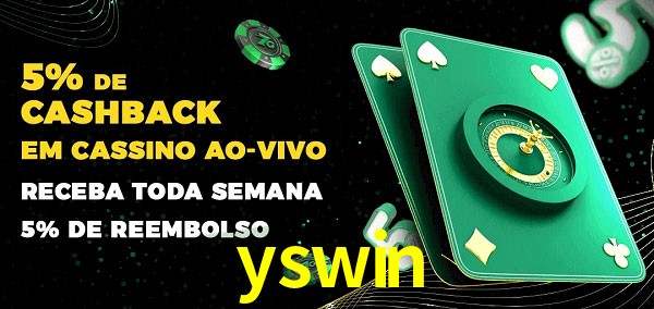 Promoções do cassino ao Vivo yswin